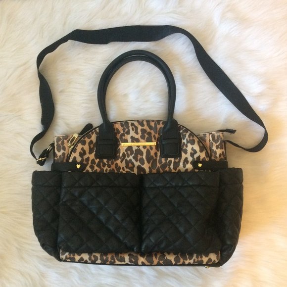 Betsey Johnson Handbags - Betsey Johnson Leopard Travel Bag